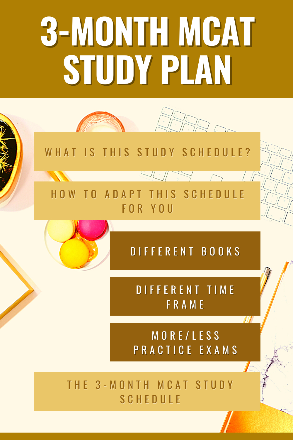 3-Month MCAT Study Plan - Prep For Med School